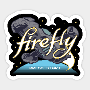 Retro Firefly Sticker